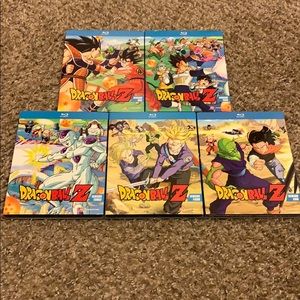 Dragon Ball Z Seasons 1-5 Blu Ray Bundle